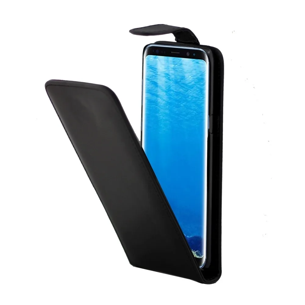 Вертикальный кожаный чехол-книжка с отделением для карт Samsung Galaxy S8 + / G9550 |