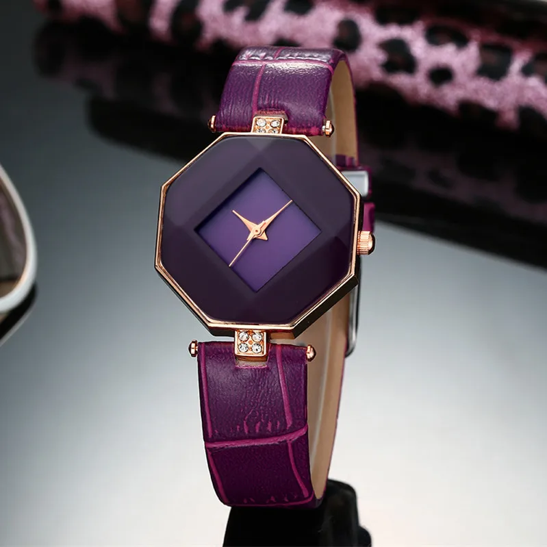 Hot Sales Gem Cut Geometry Crystal Leather Watches Women Ladies Fashion Dress Quartz Wristwatch Clock Relogio Feminino
Hot Sales Gem Cut Geometry Crystal Leather Watches Women Ladies Fashion Dress Quartz Wristwatch Clock Relogio Feminino