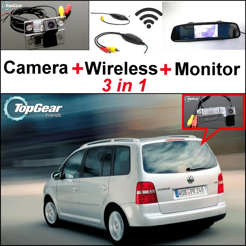 3 в 1 специальная Wifi камера + беспроводной приемник + зеркальный монитор простая система парковки DIY для Volkswagen VW Touran Golf Touran
3 в 1 специальная Wifi камера + беспроводной приемник + зеркальный монитор простая система парковки DIY для Volkswagen VW Touran Golf Touran