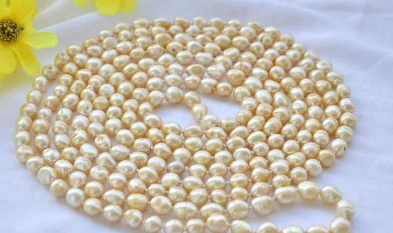 80-200cm 30-80inch 10mm light yellow baroque freshwater pearl Necklace Woman Jewelry AAA Natural pearl
80-200cm 30-80inch 10mm light yellow baroque freshwater pearl Necklace Woman Jewelry AAA Natural pearl