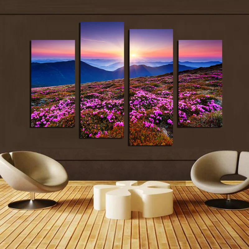4 Piece(No Frame) The Sunset and The mountain Modern Home Wall Decor Canvas Picture Art HD Print Painting On Canvas Artworks
4 Piece(No Frame) The Sunset and The mountain Modern Home Wall Decor Canvas Picture Art HD Print Painting On Canvas Artworks