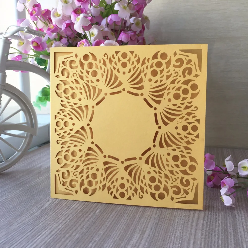 30Pcs/Lot Delicate Carved Pattern Customizable Invitation Event&Party Supplies Wedding Decorations Dinner Invite Card
30Pcs/Lot Delicate Carved Pattern Customizable Invitation Event&Party Supplies Wedding Decorations Dinner Invite Card