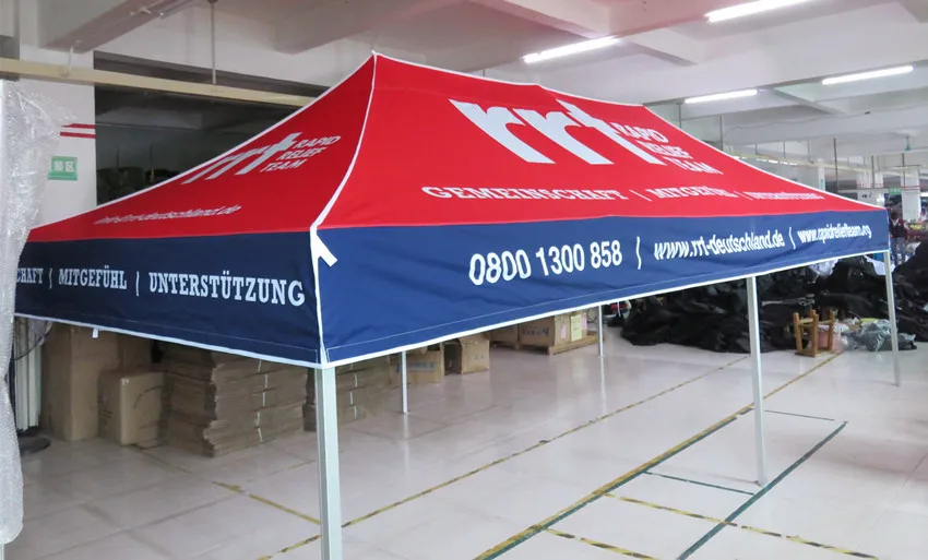 Вечерняя всплывающая палатка шатер-тент с индивидуальным логотипом 40x40x2 0 мм 3 м X 6