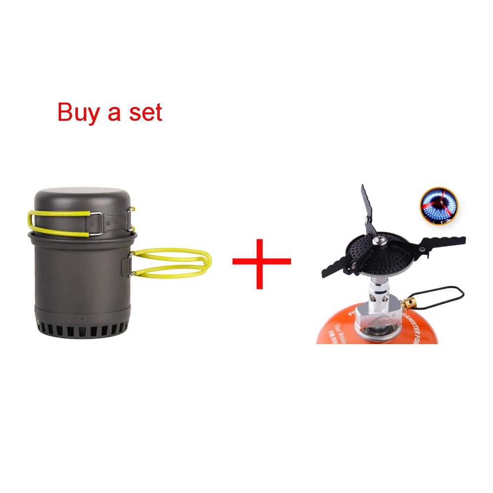 Ultralight Camping Cookware Cooking System Outdoor Tableware Bowl Pot Pan Utensils Cutlery and gas stove
Ultralight Camping Cookware Cooking System Outdoor Tableware Bowl Pot Pan Utensils Cutlery and gas stove