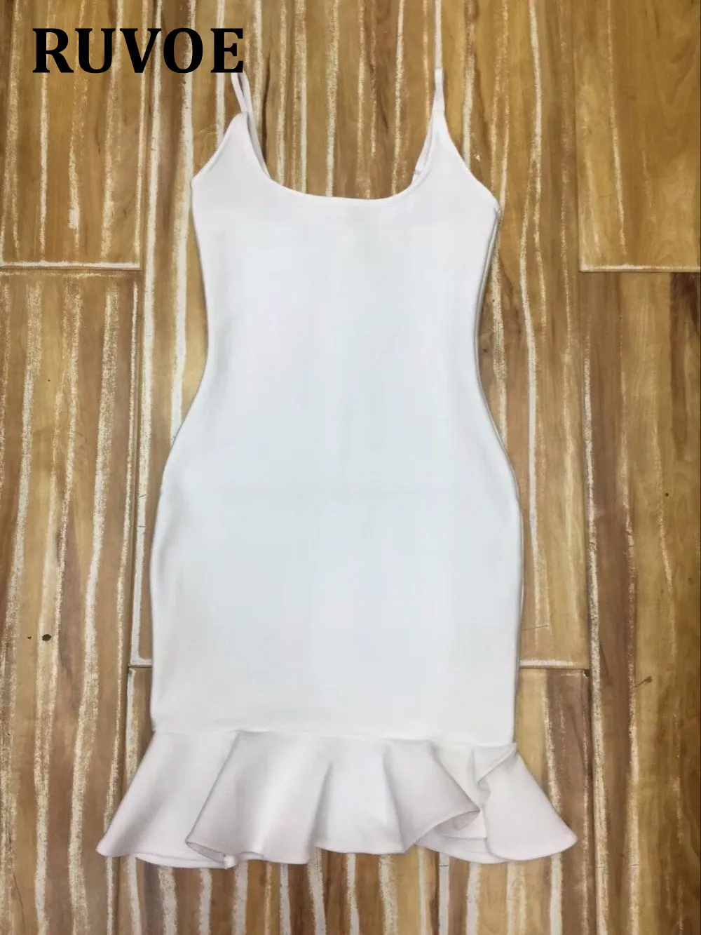High Quality White Slip Ruffles Rayon Bandage Dress Club Party Bodycon Cute Dress Q-20
High Quality White Slip Ruffles Rayon Bandage Dress Club Party Bodycon Cute Dress Q-20