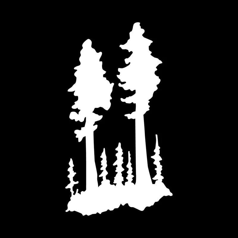 9.4*17.2CM Pine Forest Cartoon Car Sticker Covering The Body Rreflective Waterproof Vinyl Decals Black/Silver C7-1150
9.4*17.2CM Pine Forest Cartoon Car Sticker Covering The Body Rreflective Waterproof Vinyl Decals Black/Silver C7-1150