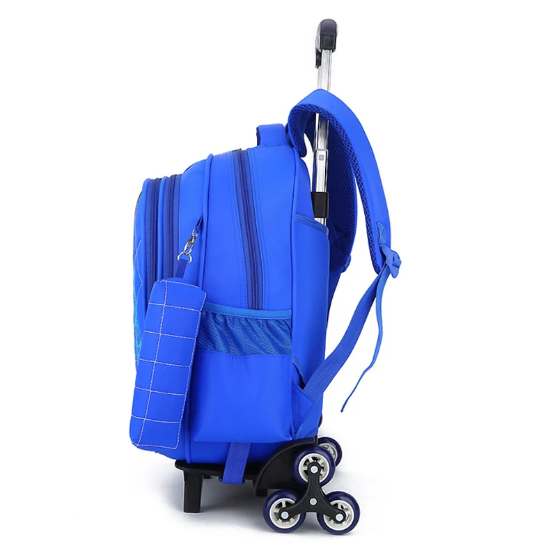 Школьная сумка на колесиках школьные сумки класс 3-6 водонепроницаемые Рюкзаки с