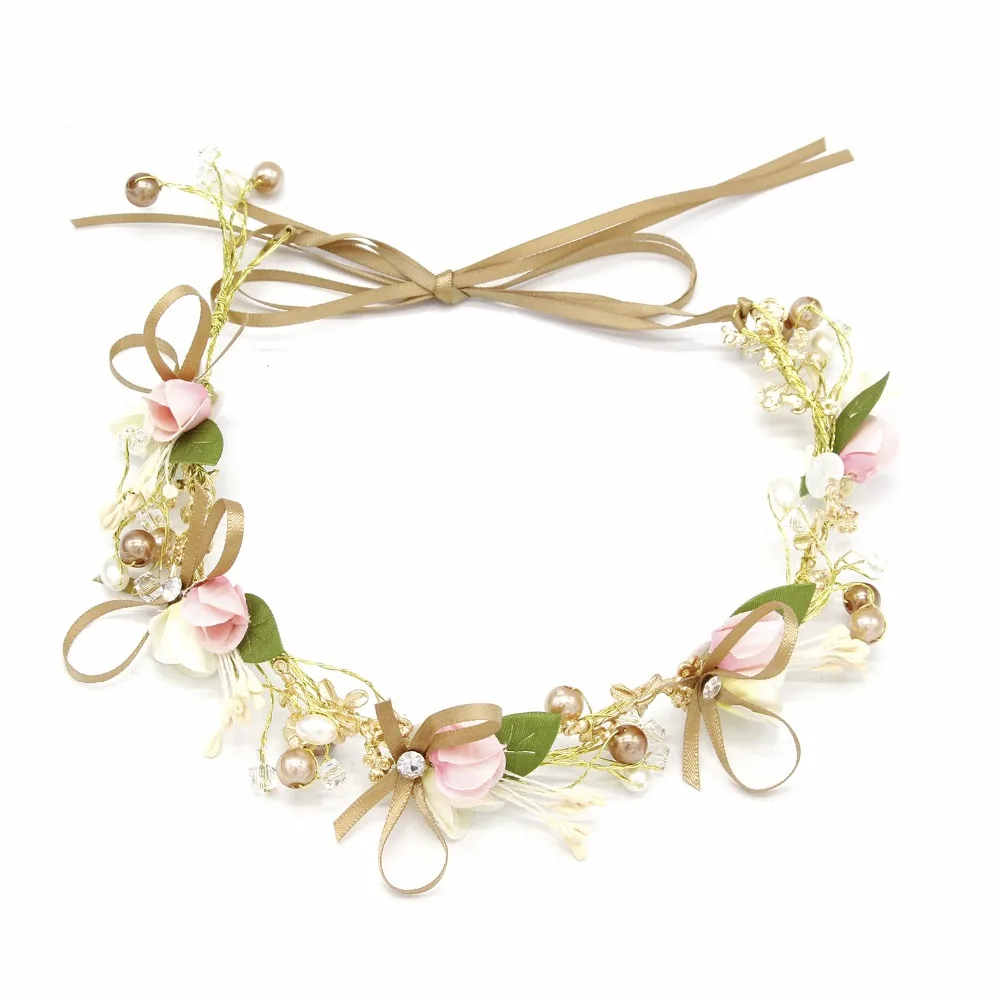 Fashion Women Flower Crown Headband Wedding Bridal Hairband Hair Accessories with Flowers
Fashion Women Flower Crown Headband Wedding Bridal Hairband Hair Accessories with Flowers