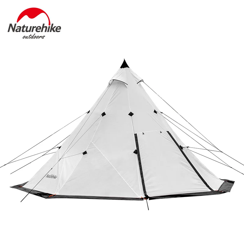 Фото Палатка Naturehike туристическая пирамида 5 8 ветрозащитная и непромокаемая супер