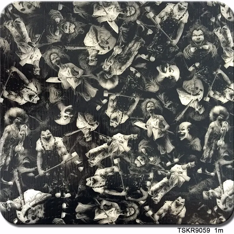 TSAUTOP Size 0.5m X 20m Hydro Printing Carbon Fiber Hydrographic Film SKULL WDF9059
TSAUTOP Size 0.5m X 20m Hydro Printing Carbon Fiber Hydrographic Film SKULL WDF9059