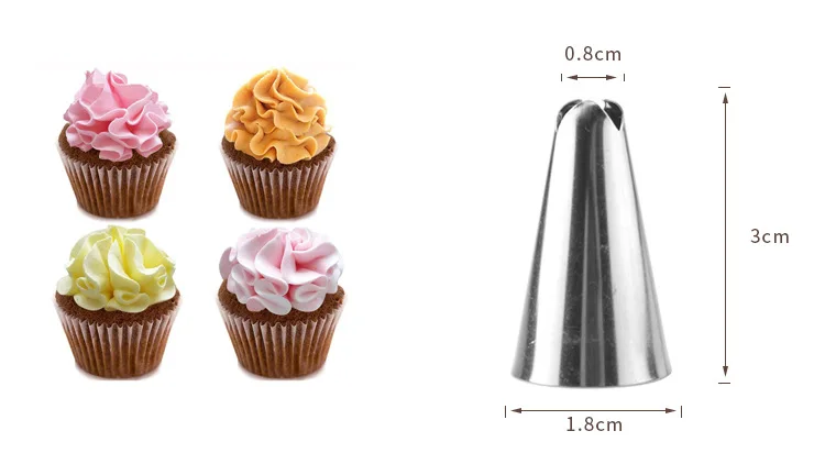 Luyou 48pcs/set Cake Decorating Stainless steel Icing Piping Nozzles Pastry Tips Set Cake Baking Tools Accessories FM1562
Luyou 48pcs/set Cake Decorating Stainless steel Icing Piping Nozzles Pastry Tips Set Cake Baking Tools Accessories FM1562