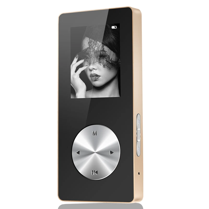 2020 Hot Bluetooth MP3 MP4 player all metal Hifi sport with speaker recorder pen screen card mini Walkman |