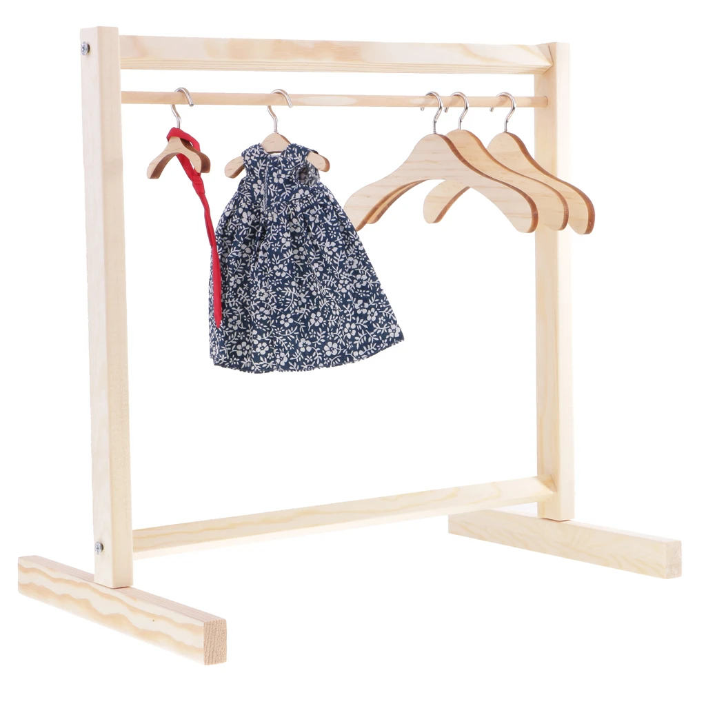 1/6 BJD Dollhouse Miniature Wooden Garment Rack Clothes Organizer for Dollfie Furniture Toy Dolls Accessory Dollhouse Decoration
1/6 BJD Dollhouse Miniature Wooden Garment Rack Clothes Organizer for Dollfie Furniture Toy Dolls Accessory Dollhouse Decoration
