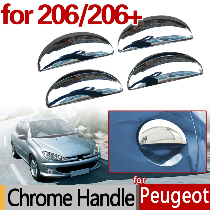 For Peugeot 206 Chrome Door Handles Covers 206sw 206cc 206+ Car Accessories Stickers Car Styling 1998 2002 2004 2005 2008 2009
For Peugeot 206 Chrome Door Handles Covers 206sw 206cc 206+ Car Accessories Stickers Car Styling 1998 2002 2004 2005 2008 2009