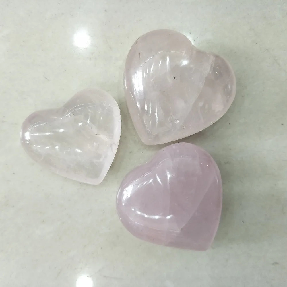 3 pieces rose quartz heart healing crystals natural stones and minerals quartz rose
3 pieces rose quartz heart healing crystals natural stones and minerals quartz rose