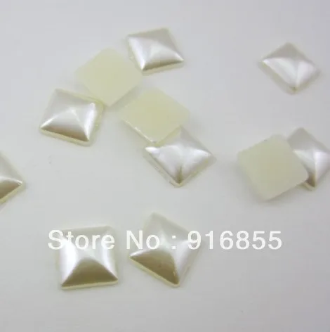 Free shipping 1000pcs/lot 10mm Square shape exquisite craft flatback imitation pearl beads for DIY
Free shipping 1000pcs/lot 10mm Square shape exquisite craft flatback imitation pearl beads for DIY