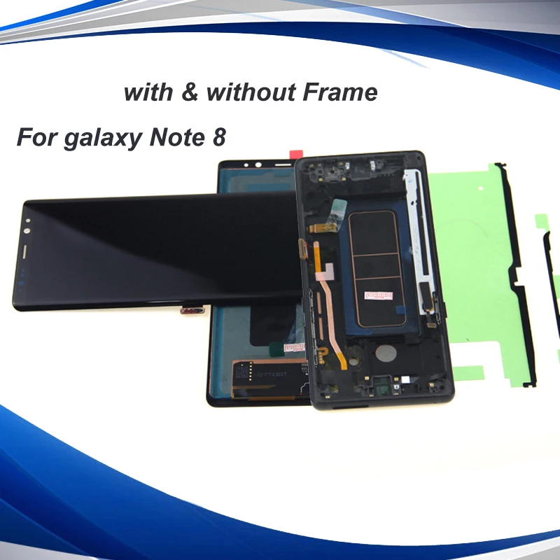 ЖК-дисплей для SAMSUNG GALAXY Note 8, сменный сенсорный экран с цифровым преобразователем в сборе для SAMSUNG Note 8
ЖК-дисплей для SAMSUNG GALAXY Note 8, сменный сенсорный экран с цифровым преобразователем в сборе для SAMSUNG Note 8