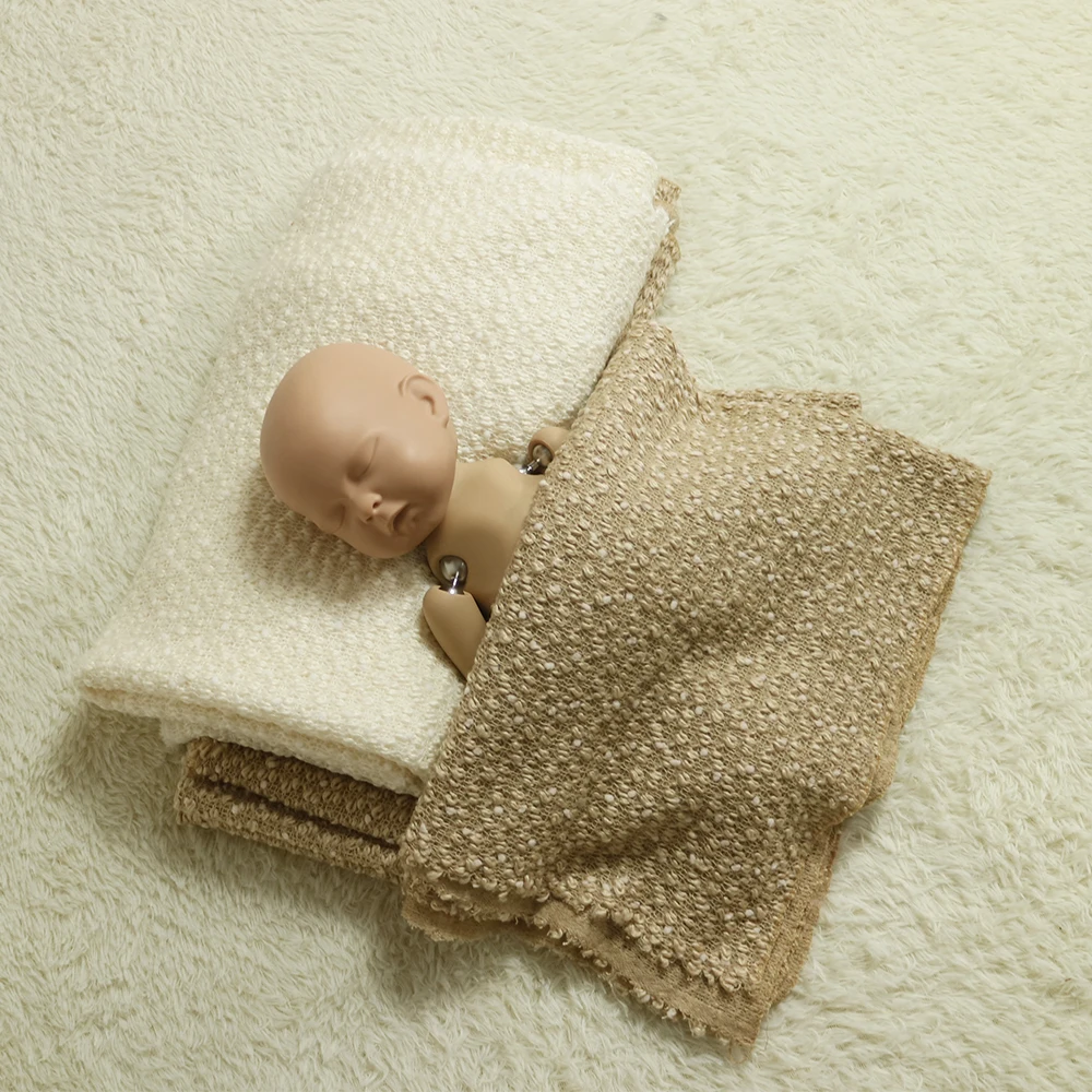 Clearance!150*100cm Knitted Acrylic Fabric Newborn Baby Photography Photo Props Backdrop Blanket Newborn Basket Stuffer White
Clearance!150*100cm Knitted Acrylic Fabric Newborn Baby Photography Photo Props Backdrop Blanket Newborn Basket Stuffer White