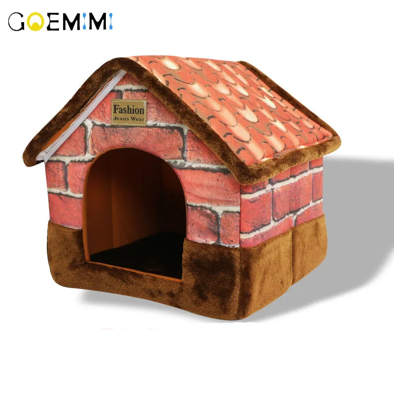 Pet Cat House Foldable Bed With Mat Soft Winter Kitten Puppy Sleeping Sofa Cushion Kennel Small Medium Dogs Nest
Pet Cat House Foldable Bed With Mat Soft Winter Kitten Puppy Sleeping Sofa Cushion Kennel Small Medium Dogs Nest