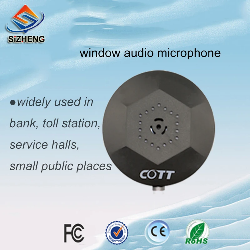 SIZHENG COTT C1 Window CCTV Микрофон мини устройство для прослушивания звука монитор