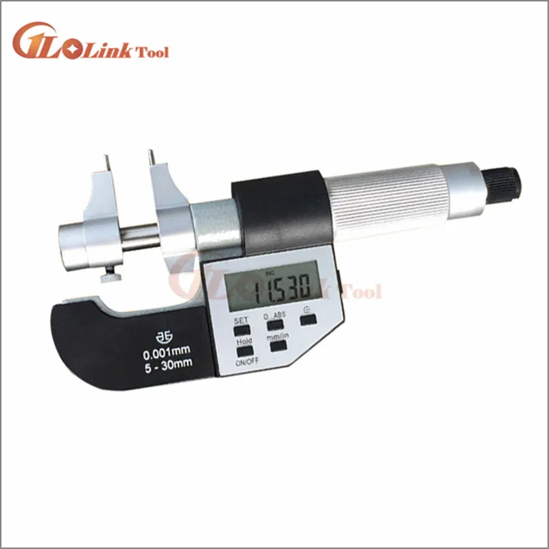 Цифровой микрометр XIBEI 5-30 мм 25-50 50-75 75-100 IP54 внутренний 0 001 мм/мм Электронный