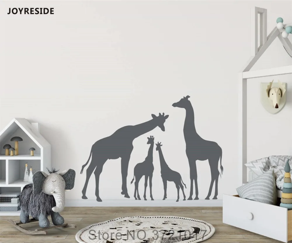 JOYRESIDE Giraffe Jungle Animal Wall Decal Vinyl Sticker Nursery Decor For Kids Boys Girl Room Art Home DIY Decoration XY178
JOYRESIDE Giraffe Jungle Animal Wall Decal Vinyl Sticker Nursery Decor For Kids Boys Girl Room Art Home DIY Decoration XY178