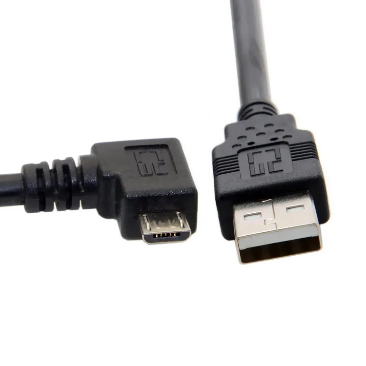 Right Angled 90 Degree Micro USB Male to USB 2.0 Data Charge Cable for Phone & Tablet 25CM 50CM 100CM 300CM 500CM
Right Angled 90 Degree Micro USB Male to USB 2.0 Data Charge Cable for Phone & Tablet 25CM 50CM 100CM 300CM 500CM