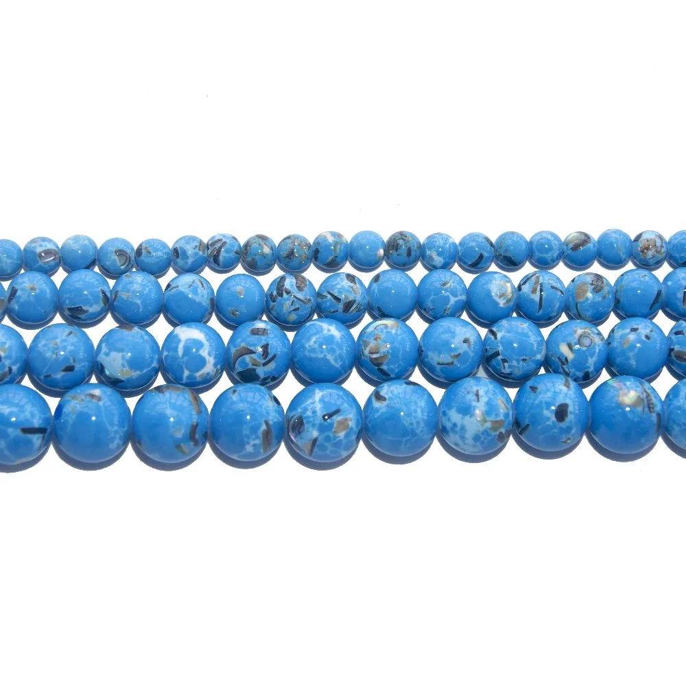 Wholesale Blue Synthesis Turquoises Stone Round Loose Beads 6 8 10 12 MM Pick Size For Jewelry Making DIY Bracelet Necklace
Wholesale Blue Synthesis Turquoises Stone Round Loose Beads 6 8 10 12 MM Pick Size For Jewelry Making DIY Bracelet Necklace