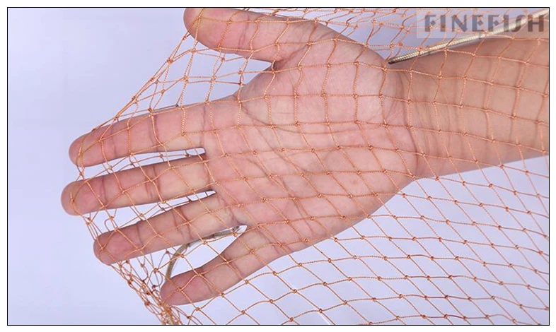 Finefish ручная сеть коричневая мощная американская литая ловушка для охоты на