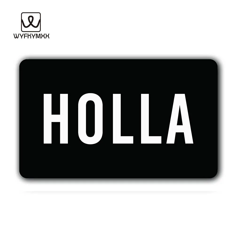 Holla Mat Doormat Welcome Mat Rug funny Indoor/Outdoor Rubber Non Slip Doormat For Patio Front Door 18 x 30 Entrance Floor Mat
Holla Mat Doormat Welcome Mat Rug funny Indoor/Outdoor Rubber Non Slip Doormat For Patio Front Door 18 x 30 Entrance Floor Mat