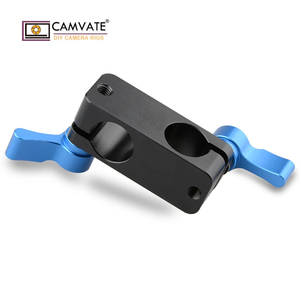 CAMVATE Universal Standard 15mm Right Angle (90 Degree) Rod Clamp Adapter For DSLR Camera Handgrip/Monitor/ LED Light Supporting
CAMVATE Universal Standard 15mm Right Angle (90 Degree) Rod Clamp Adapter For DSLR Camera Handgrip/Monitor/ LED Light Supporting