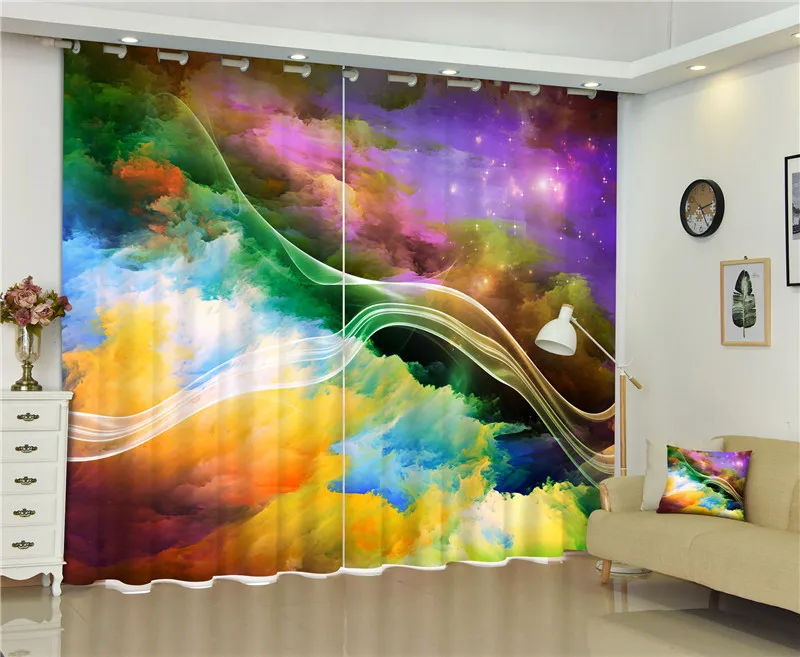 Outer space Nebula 3D Window Blackout Curtains For Living room Kids Boys Bedding room Drapes Cotinas para sala decorative
Outer space Nebula 3D Window Blackout Curtains For Living room Kids Boys Bedding room Drapes Cotinas para sala decorative
