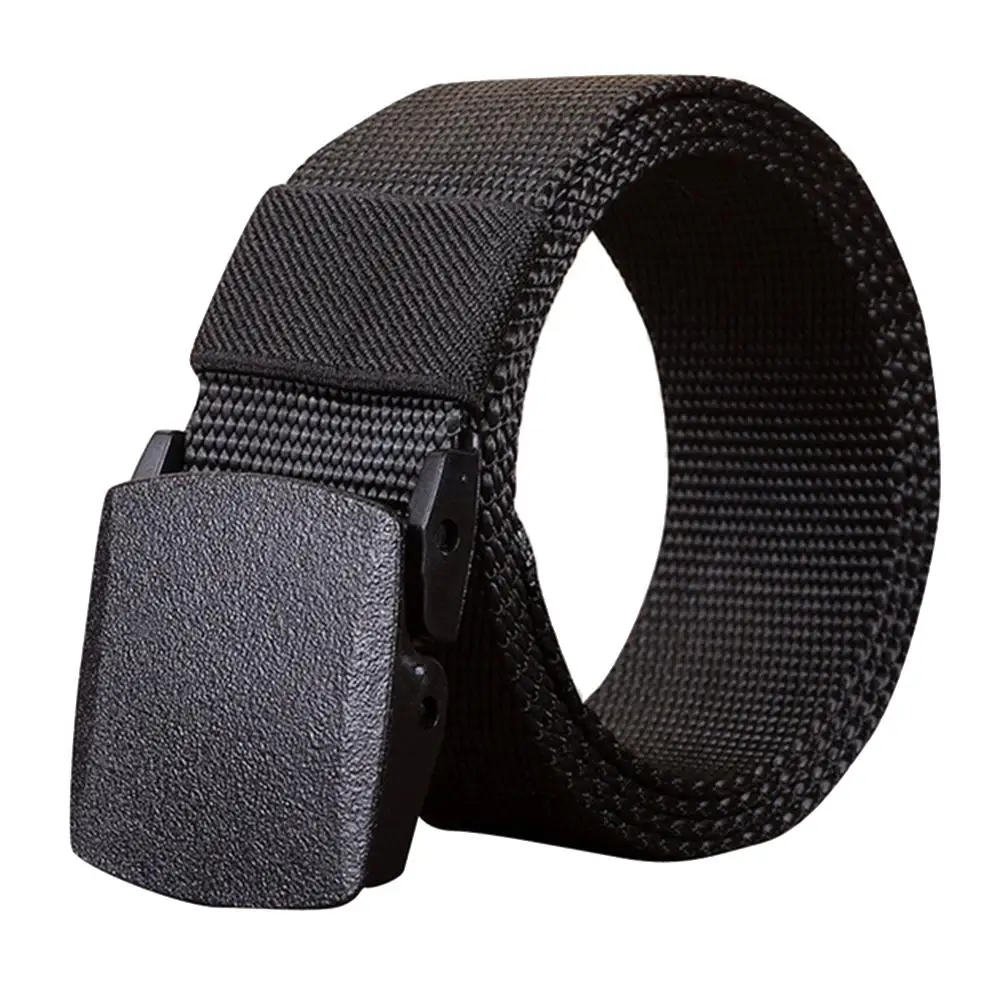 Fashion Men Outdoor Sports Solid Color Camouflage Plastic Buckle Nylon Belt Waistband
Fashion Men Outdoor Sports Solid Color Camouflage Plastic Buckle Nylon Belt Waistband