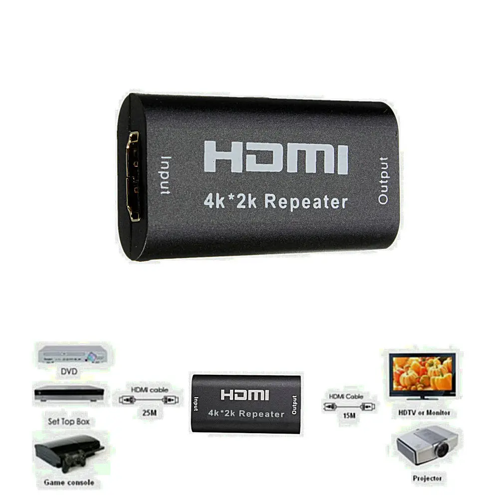 Kaycube 1080P 3D 4K * 2K HD HDMI ретранслятор наполнитель бустер адаптер по сигналу HDTV
