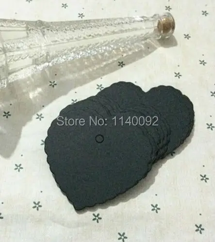 Free shipping 300 pcs a lot 6.5x6cm blank 350 gsm heart shape black paper hang tag/DIY blank tag/garment printed paper tag
Free shipping 300 pcs a lot 6.5x6cm blank 350 gsm heart shape black paper hang tag/DIY blank tag/garment printed paper tag