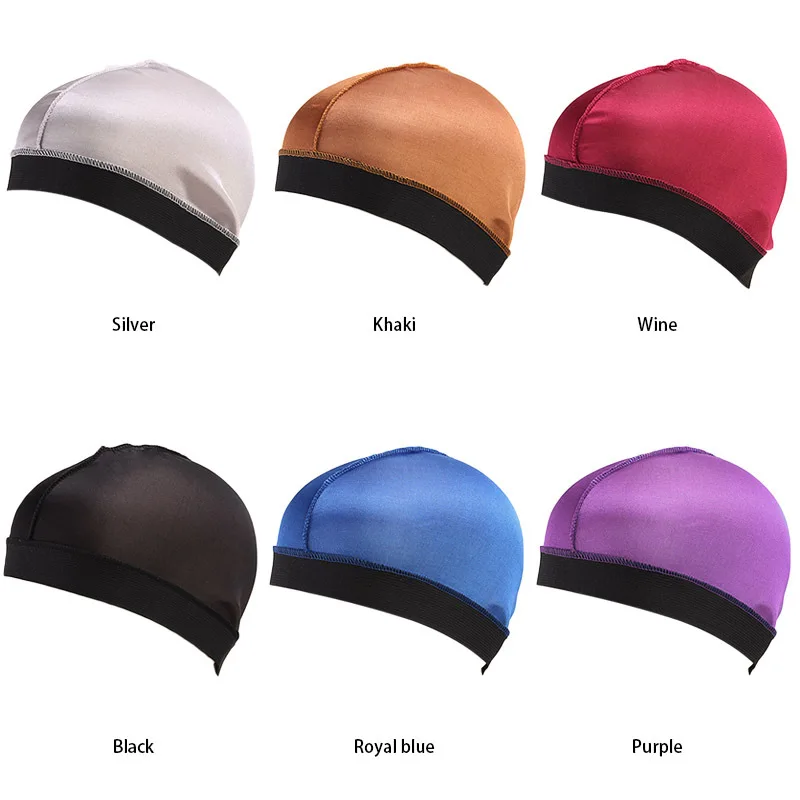 New Fashion Unisex silky Dome Cap Turban wide band stretchy wig cap Helmet Liner Biker Beanie Hat Women's Hat hair accessories
New Fashion Unisex silky Dome Cap Turban wide band stretchy wig cap Helmet Liner Biker Beanie Hat Women's Hat hair accessories
