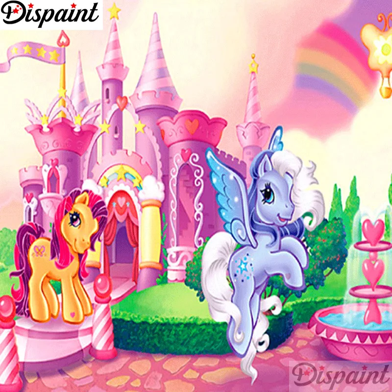 Dispaint Full Square/Round Drill 5D DIY Diamond Painting "Castle horse scenery"Embroidery Cross Stitch 3D Home Decor Gift A11140
Dispaint Full Square/Round Drill 5D DIY Diamond Painting "Castle horse scenery"Embroidery Cross Stitch 3D Home Decor Gift A11140