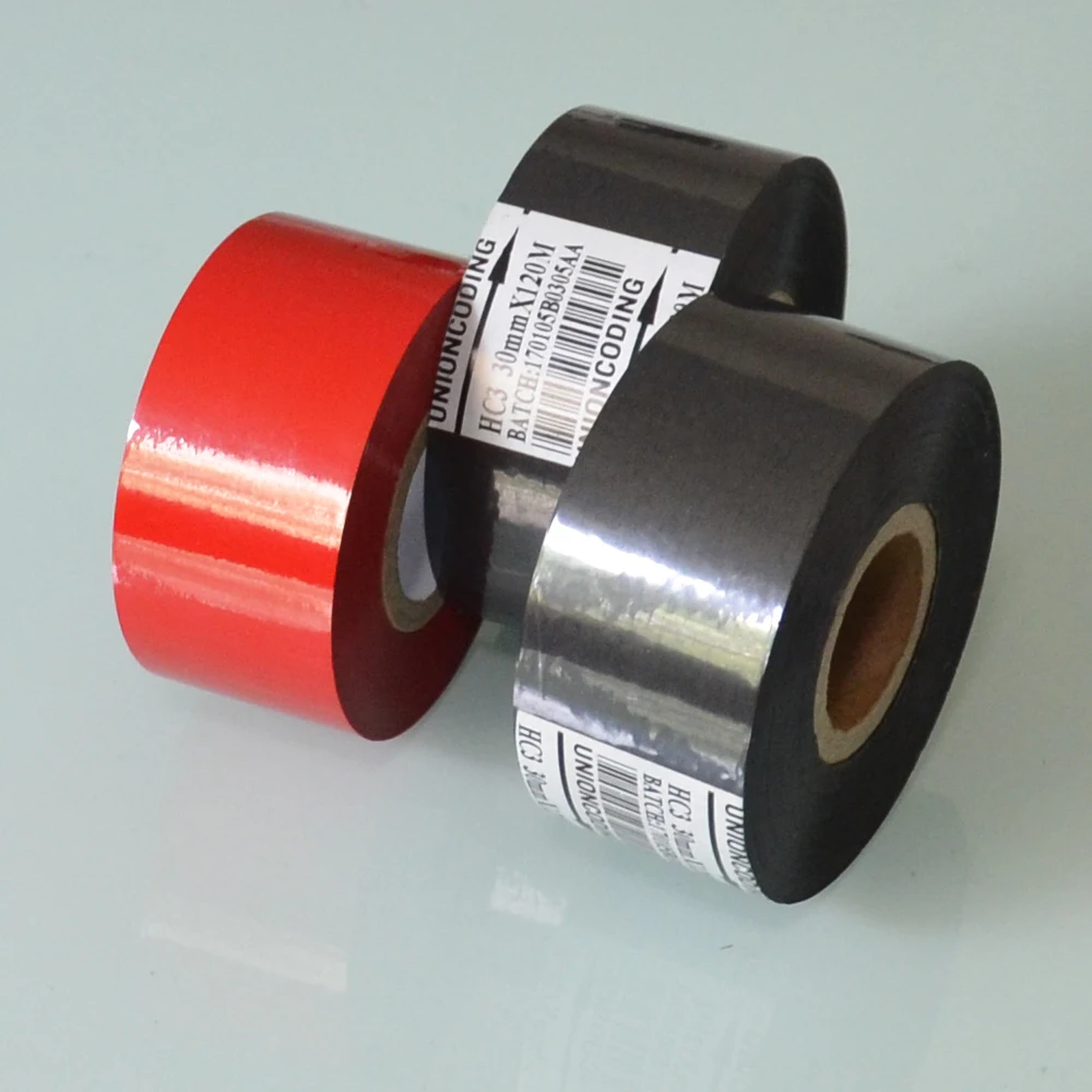 Red color Width 25mm length 100m date printer roll for the industry of food and pharmacy
Red color Width 25mm length 100m date printer roll for the industry of food and pharmacy