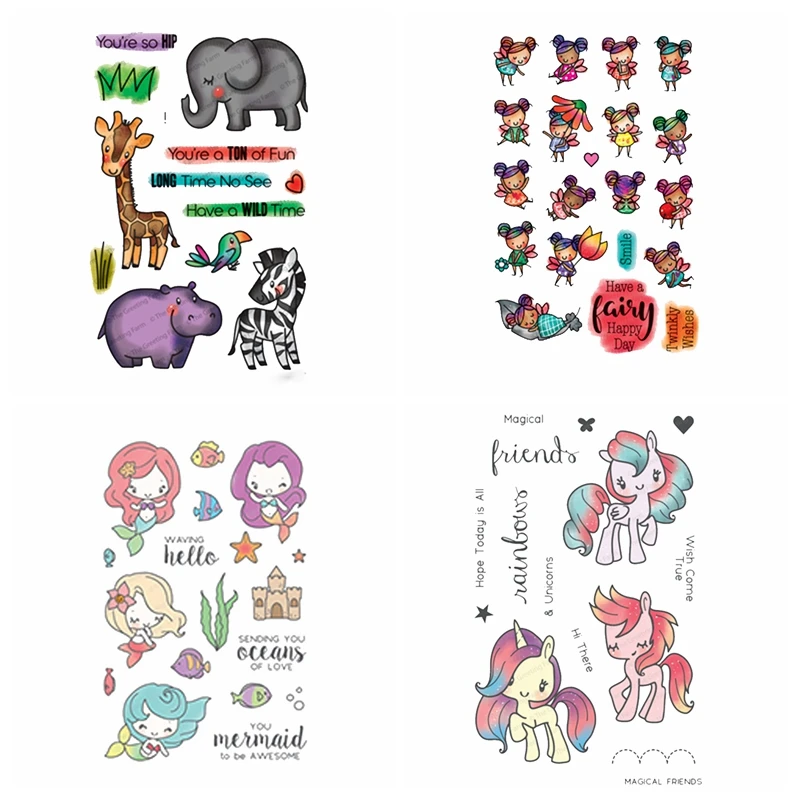 Animal Unicorn Elephant Transparent Clear Silicone Stamp/Seals For DIY Scrapbooking/Valentine Decorative Card Making Clear Stamp
Animal Unicorn Elephant Transparent Clear Silicone Stamp/Seals For DIY Scrapbooking/Valentine Decorative Card Making Clear Stamp