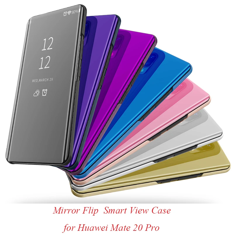 Mirror Flip Case For Huawei Mate 20 Pro Luxury Clear View Leather Cover For Huawei Mate 20Pro Smart Case for Huawei Mate20 Pro
Mirror Flip Case For Huawei Mate 20 Pro Luxury Clear View Leather Cover For Huawei Mate 20Pro Smart Case for Huawei Mate20 Pro