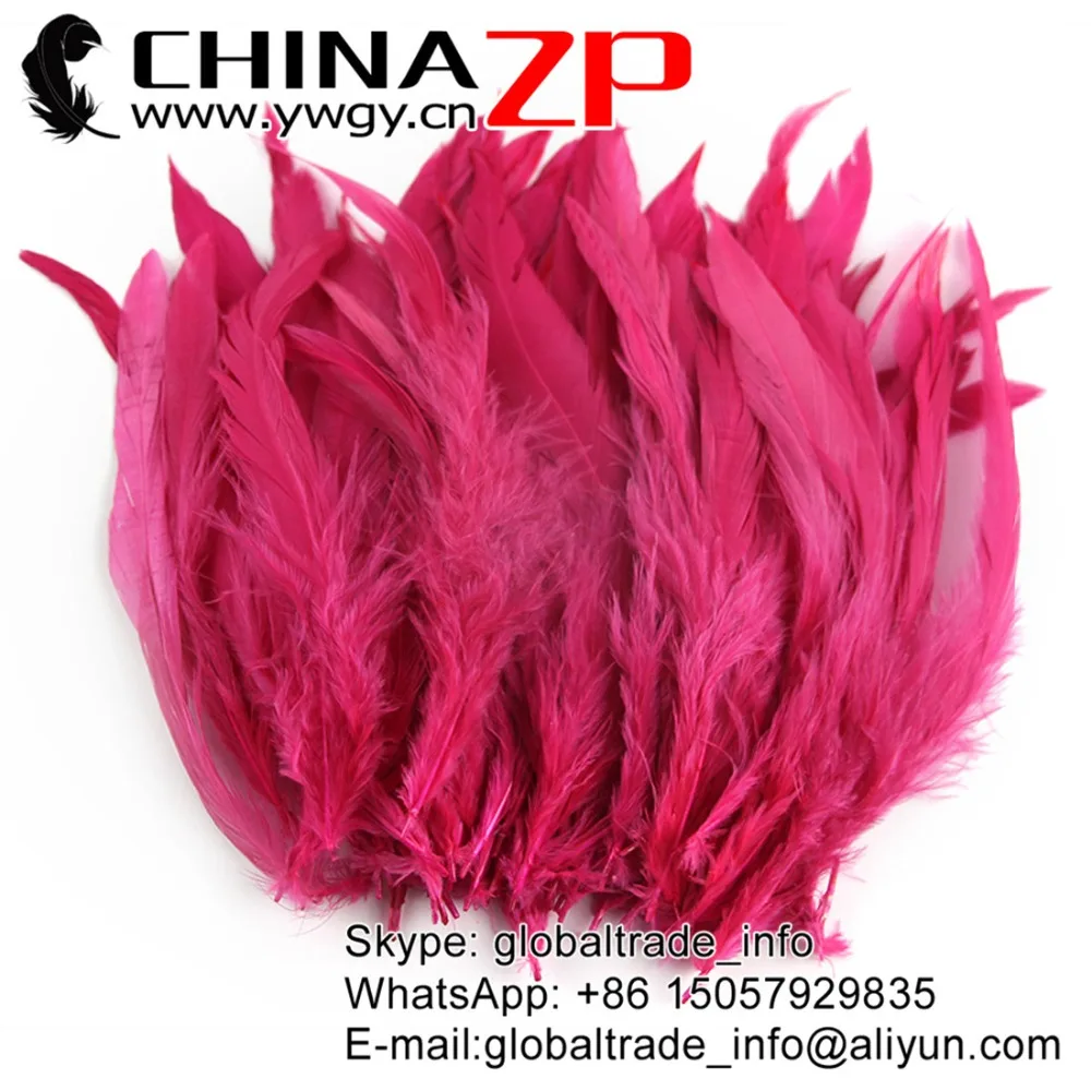 CHINAZP Factory 200pieces/lot 6"-8" (15-20cm) Length Good Quality Dyed Hot Pink Rooster Coque Feathers for DIY Decorations
CHINAZP Factory 200pieces/lot 6"-8" (15-20cm) Length Good Quality Dyed Hot Pink Rooster Coque Feathers for DIY Decorations