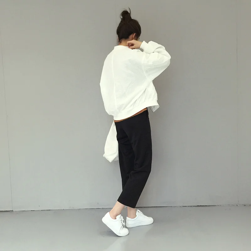 2018 Spring Autumn New Fashoion Women's Clothing Free Size O-Neck Long Sleeve Top Clothes Loose Pure Color Female Coat YZH246
2018 Spring Autumn New Fashoion Women's Clothing Free Size O-Neck Long Sleeve Top Clothes Loose Pure Color Female Coat YZH246