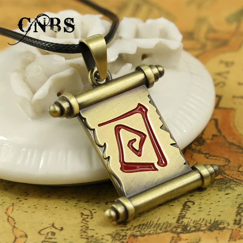 12/pcs/lot Hot Game Dota 2 Magic scroll Bronze Necklace can dropshipping Charm Pendant Cosplay Accessories Jewelry Gift YS10825
12/pcs/lot Hot Game Dota 2 Magic scroll Bronze Necklace can dropshipping Charm Pendant Cosplay Accessories Jewelry Gift YS10825