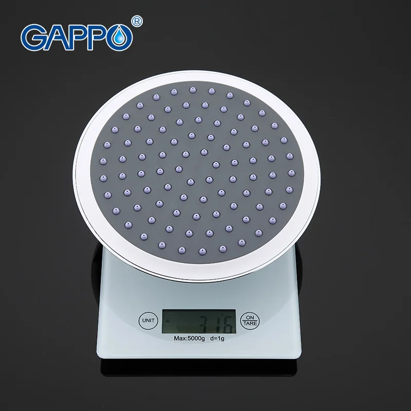 Gappo Round shower heads ABS chrome Rainfall Spray bathroom accessories Shower faucet replacement water saving shower head G14
Gappo Round shower heads ABS chrome Rainfall Spray bathroom accessories Shower faucet replacement water saving shower head G14