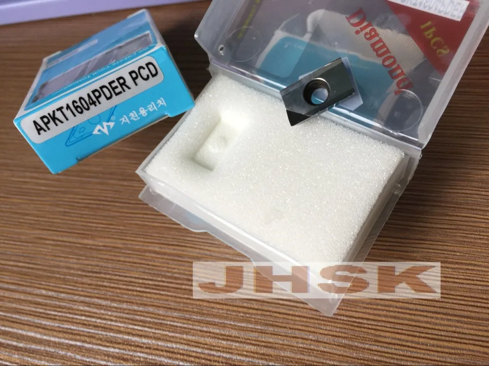(FREE SHIPPING) 1pcs APKT1604PDFR PCD30 Used for Aluminum APKT1604PDER PCD (PCD) cnc
(FREE SHIPPING) 1pcs APKT1604PDFR PCD30 Used for Aluminum APKT1604PDER PCD (PCD) cnc