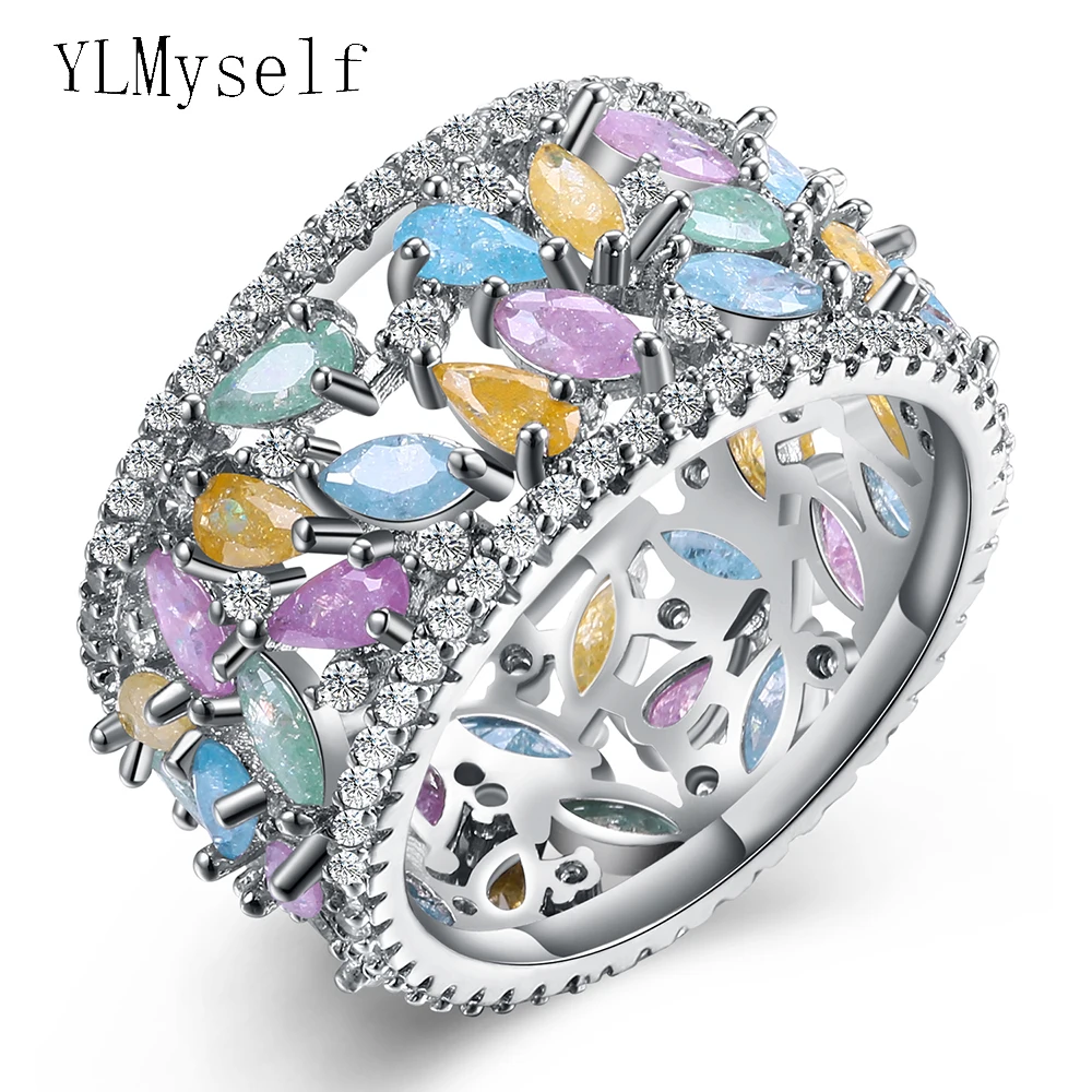 New News Spring Multi Colorful Ring New Assorted Color Zirconia Female Jewelry Luxury Accessories Fashion women rings
New News Spring Multi Colorful Ring New Assorted Color Zirconia Female Jewelry Luxury Accessories Fashion women rings