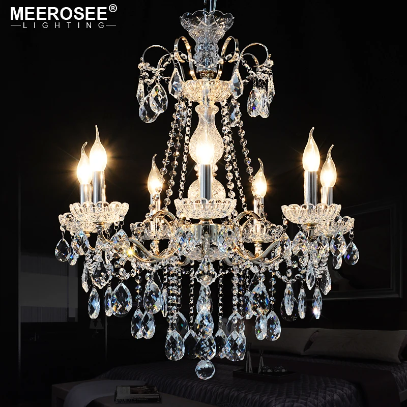 Modern Chandeliers Light K9 Clear Crystal 7 Heads Vintage Pendant Lamp Fixture For Living Room Kitchen Bedroom Indoor Lighting
Modern Chandeliers Light K9 Clear Crystal 7 Heads Vintage Pendant Lamp Fixture For Living Room Kitchen Bedroom Indoor Lighting