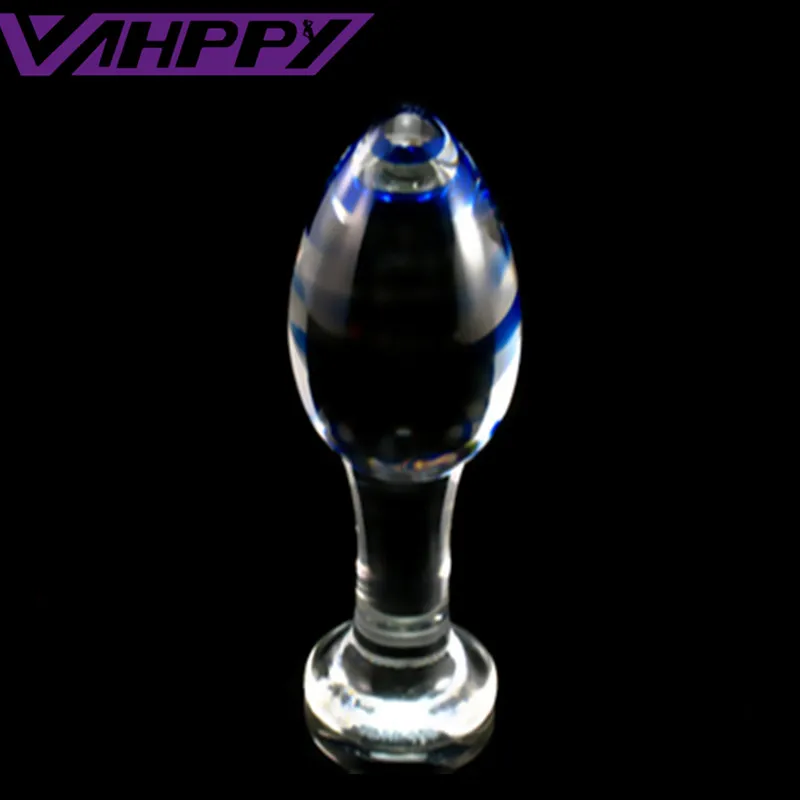 45mm Large crystal butt plug vagina ball big pyrex glass anal dildo bead fake penis adult masturbate sex toys for women men gay | Красота и