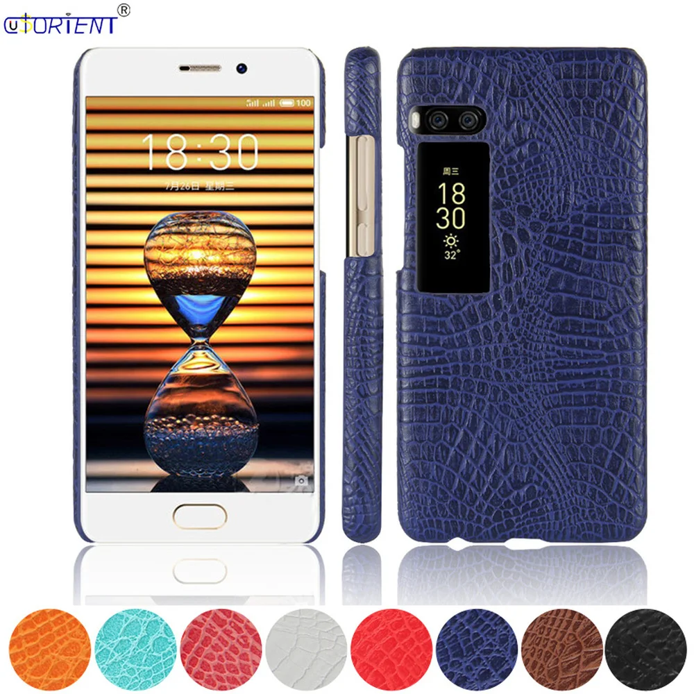 Чехол бампер из крокодиловой кожи для телефона Meizu Pro 7 M792 M792Q M792M M792C M792H|Бамперы| |