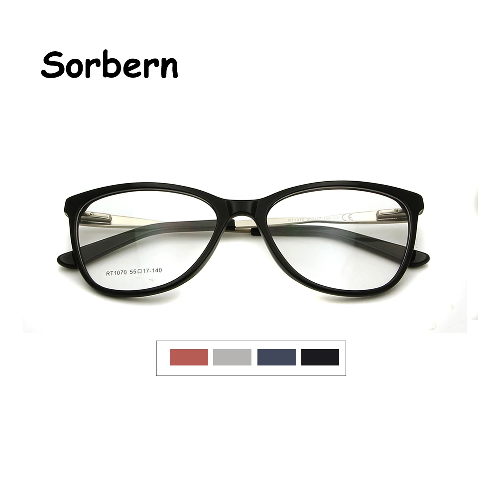 High Quality Acetate Optical Glasses Frame Feminino Women Sexy Cat Eye Designer Woman Myopia Prescription Eyeglasses Full Rim
High Quality Acetate Optical Glasses Frame Feminino Women Sexy Cat Eye Designer Woman Myopia Prescription Eyeglasses Full Rim